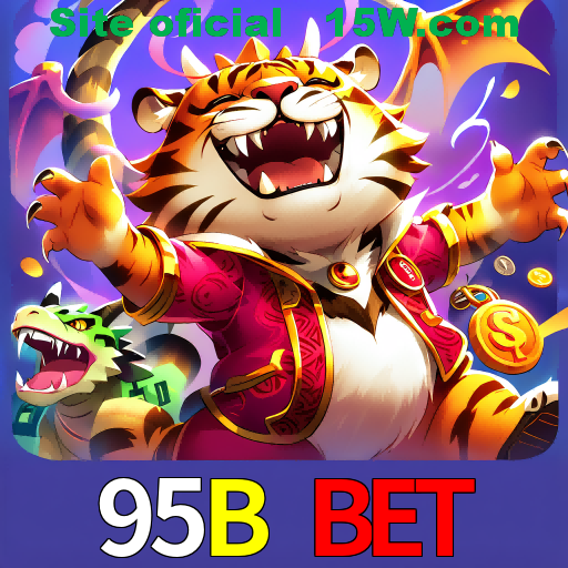 Imagem promocional da 95B Bet mostrando a plataforma e suas vantagens